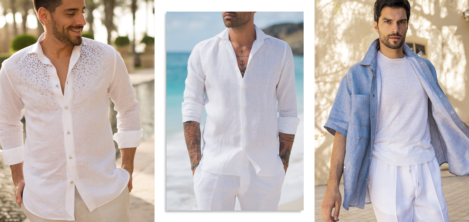 Men's Linen Shirts