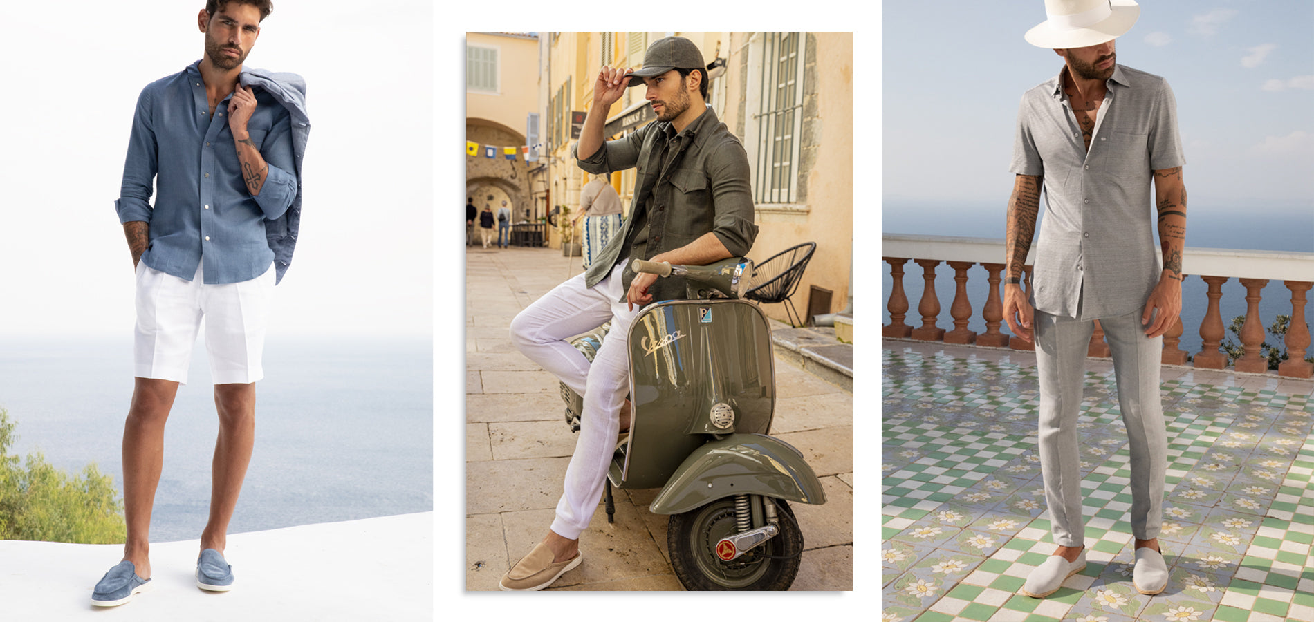 Men's Linen Trousers