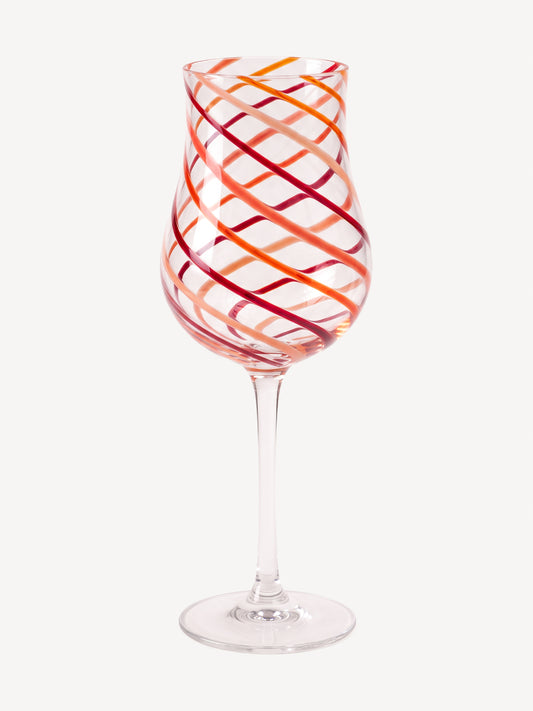 Bicchiere da Vino Rosso "Spiral"