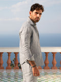 Camicia Trapuntino Dark Grey 100% Capri Camicia Trapuntino Dark Grey 100% Capri