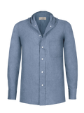 #color_jeans Camicia Cappuccio 100% Capri jeans linen t-shirt front