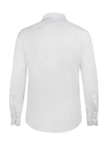 Camicia Mykonos 100% Capri white linen shirt back