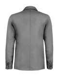 Giacca St. Tropez 100% Capri dark grey linen jacket for man  back Giacca St. Tropez 100% Capri dark grey linen jacket for man  back