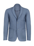 Giacca St. Tropez 100% Capri jeans linen jacket for man front Giacca St. Tropez 100% Capri jeans linen jacket for man front