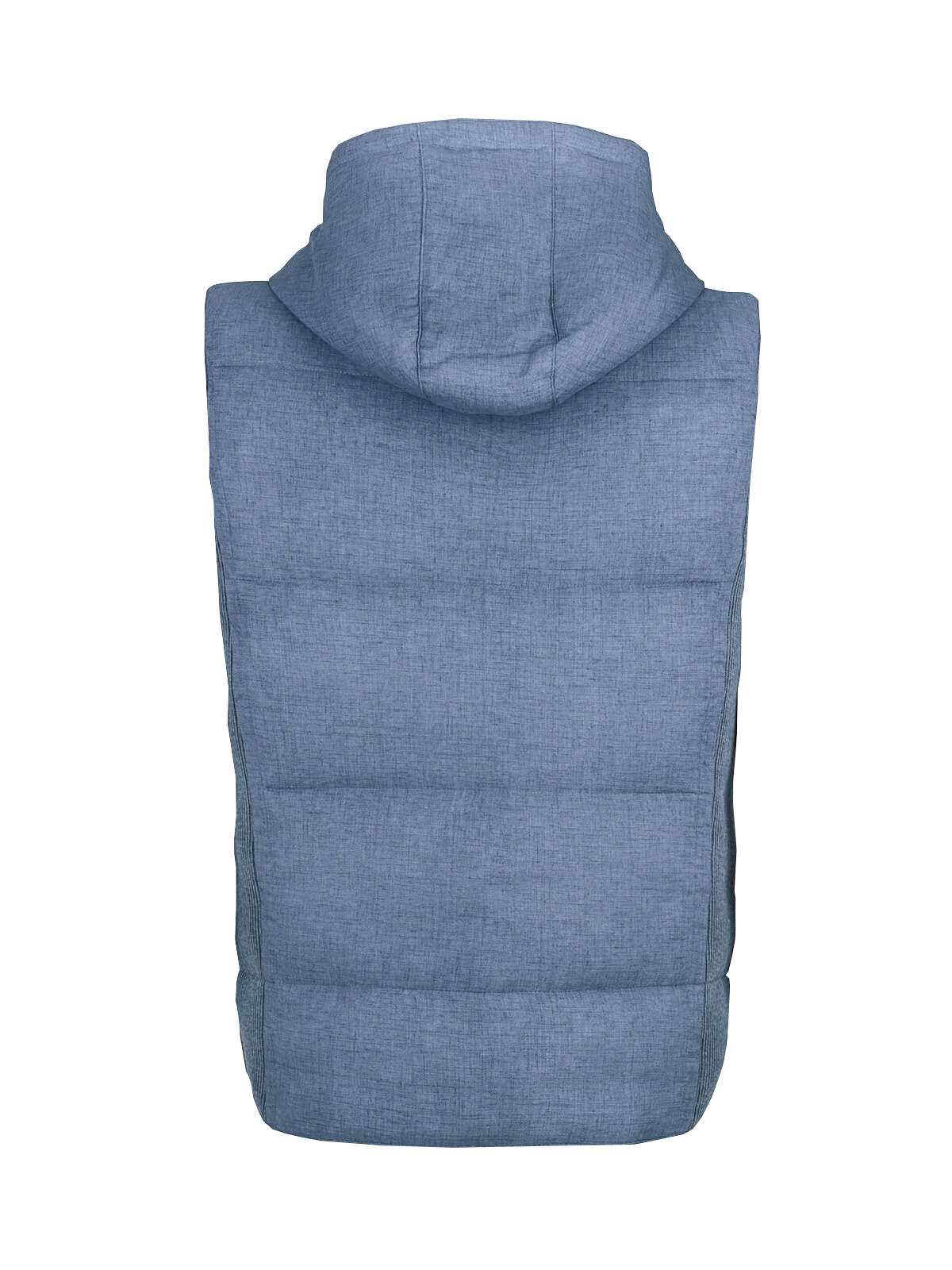 Gilet Cappuccio 100% Capri jeans linen gilet back Gilet Cappuccio 100% Capri jeans linen gilet back