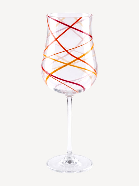 Bicchiere da Vino Rosso "Intersection"