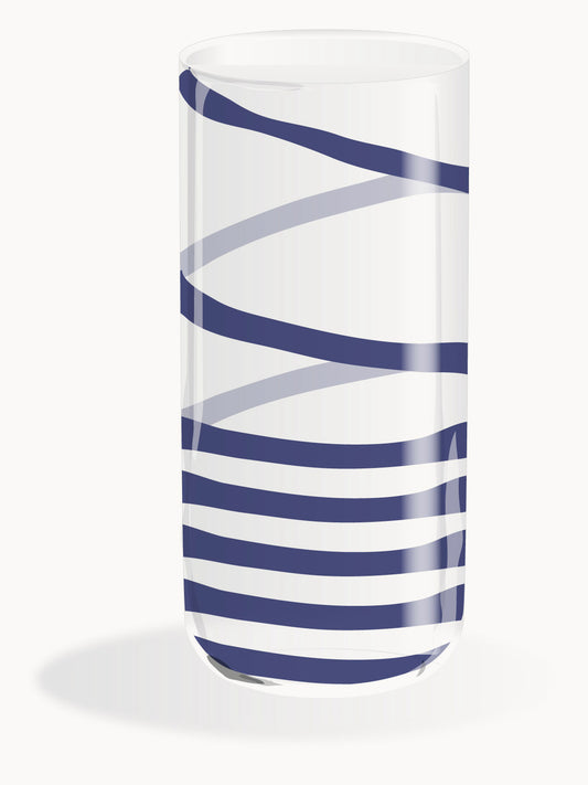 drink glass blue Arianna 100% Capri design