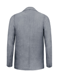 Giacca Sud Man 100% Capri dark grey linen jacket back
