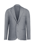 Giacca Sud Man 100% Capri dark grey linen jacket front Giacca Sud Man 100% Capri dark grey linen jacket front