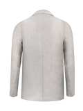 Giacca Sud Man 100% Capri light grey linen jacket back Giacca Sud Man 100% Capri light grey linen jacket back