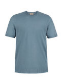 T-Shirt M/C 100% Capri jeans linen t-shirt front T-Shirt M/C 100% Capri jeans linen t-shirt front
