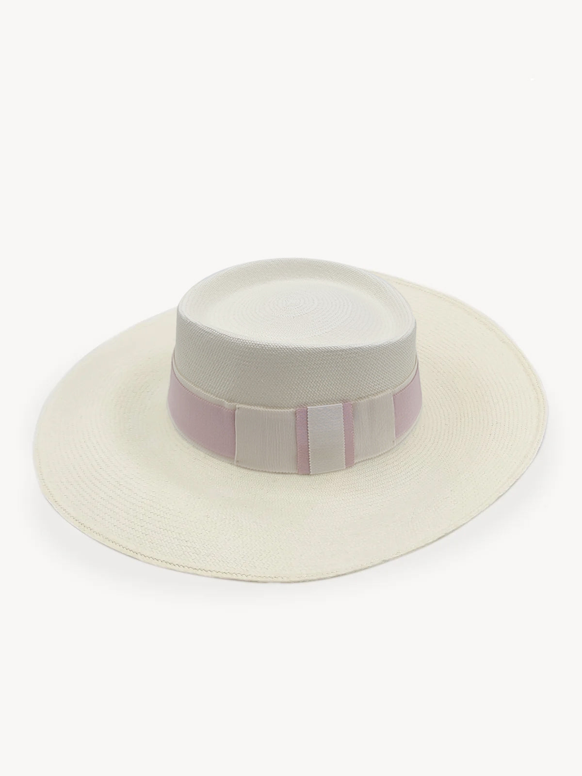 player grand borde for woman 100% Capri elegant pink hat front