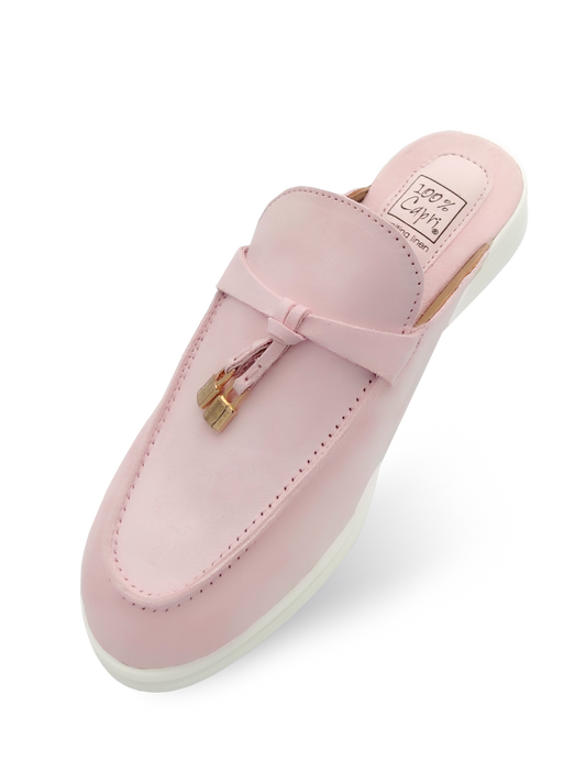 Sabot Ischia for woman 100% Capri elegant pink sabot front