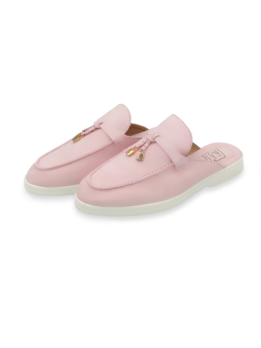 Sabot Ischia for woman 100% Capri elegant pink sabot front