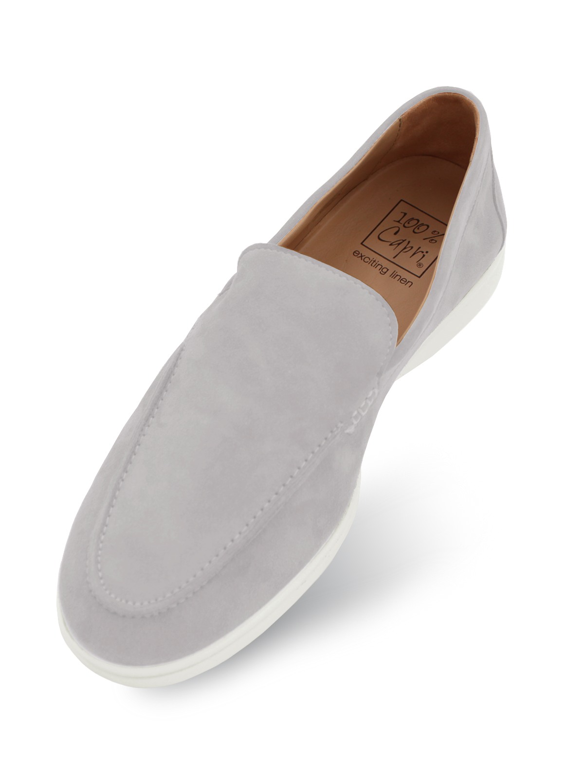 Capri Shoes light grey dsetail 100% Capri for men Capri Shoes light grey dsetail 100% Capri for men
