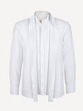 Camicia Miami Plisse front white 100% Capri Camicia Miami Plisse front white 100% Capri