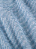 Short Brio 100% Capri blue and white linen short  detail Short Brio 100% Capri blue and white linen short  detail