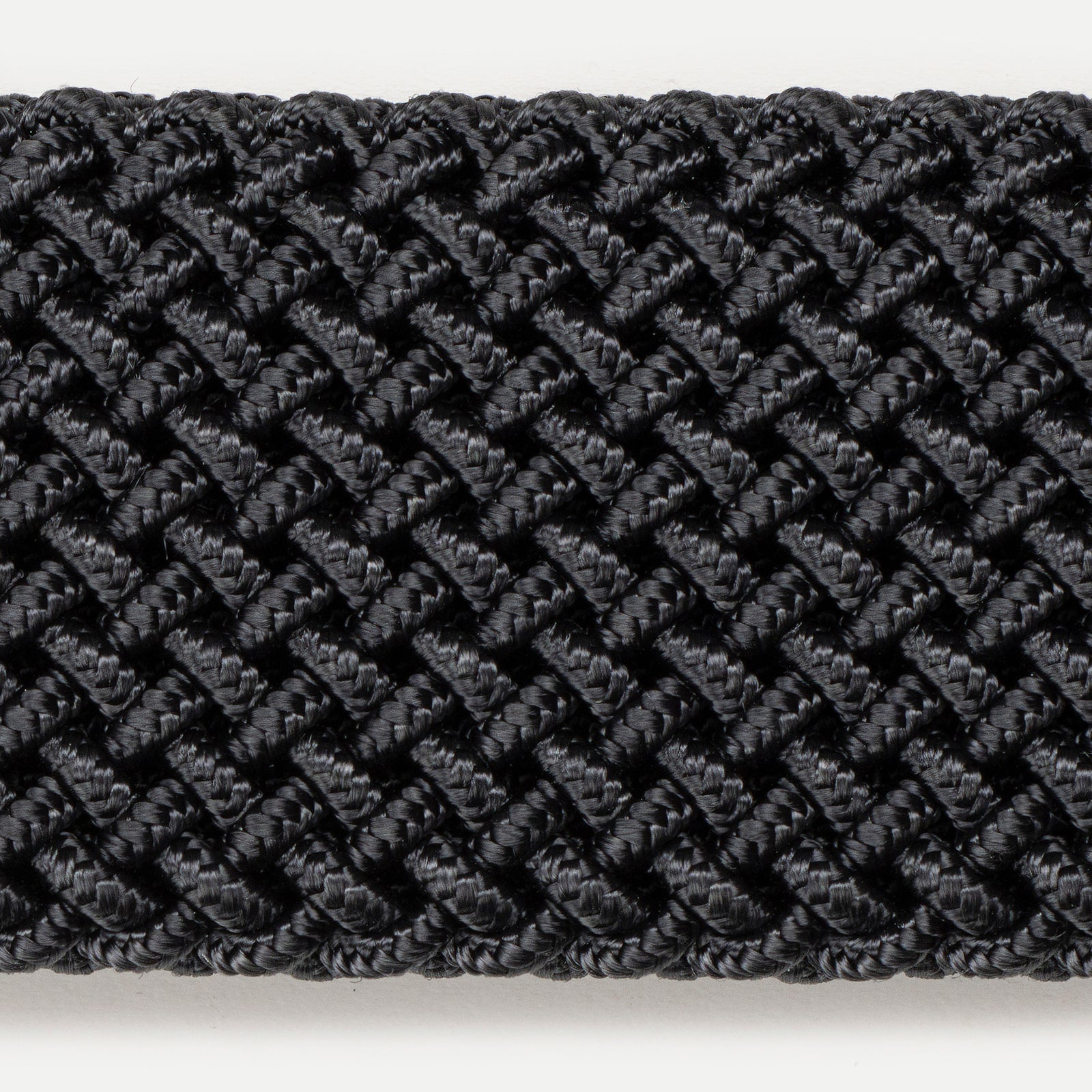 Belt 8/35 monocolor 100% Capri  dark grey leather belt detail