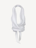 Top Sarah 100% Capri white linen top front  Top Sarah 100% Capri white linen top front