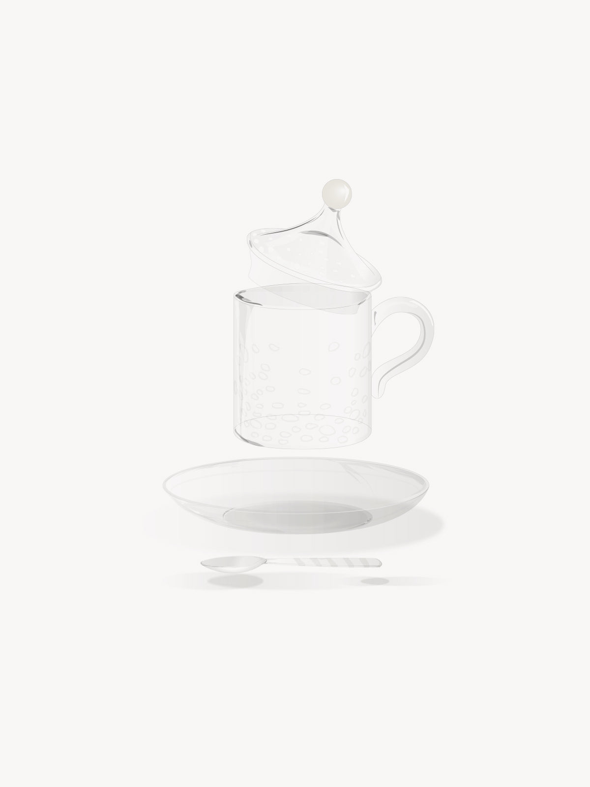 White Coffee Cup 100% Capri Home