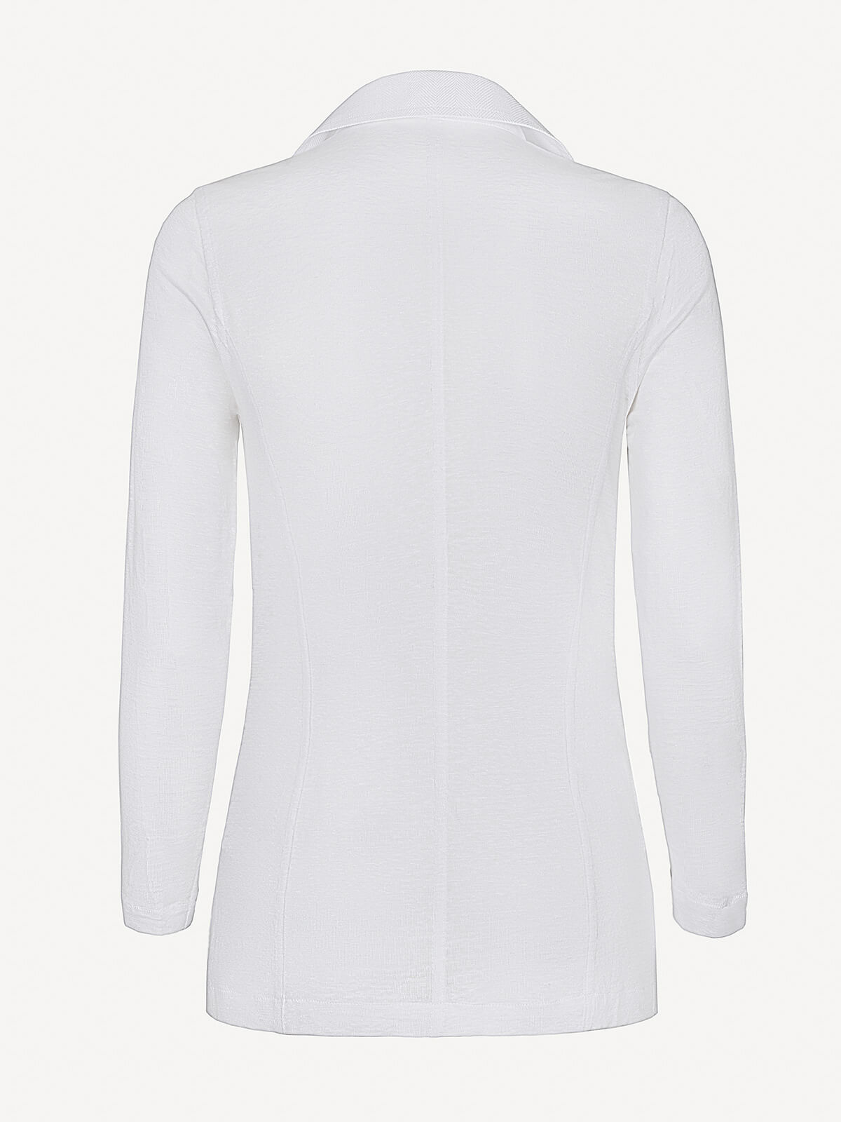 Giacca Sud Woman 100% Capri white linen jacket back