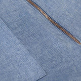 Short linen pants zip  for woman 100% Capri jeans linen pant detail Short linen pants zip  for woman 100% Capri jeans linen pant detail