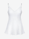 Top Betty 100% Capri white linen top front Top Betty 100% Capri white linen top front