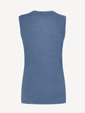 Top V for woman 100% Capri linen jeans top back Top V for woman 100% Capri linen jeans top back
