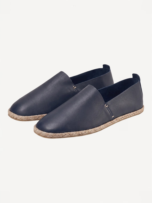 Leather Espadrilles
