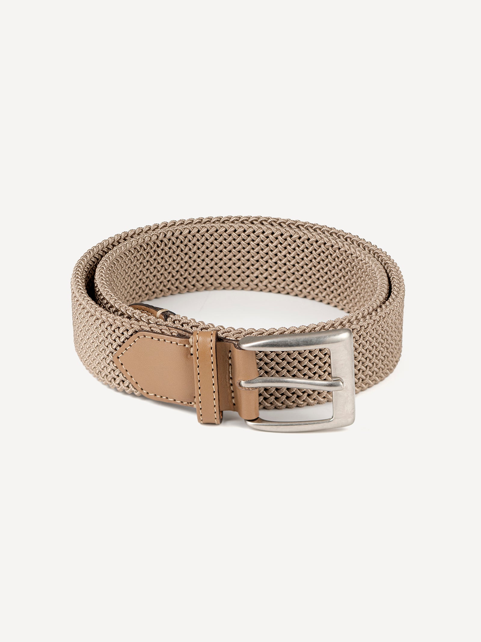 1ML017 Belt 8/35 100 Capri camel nut color