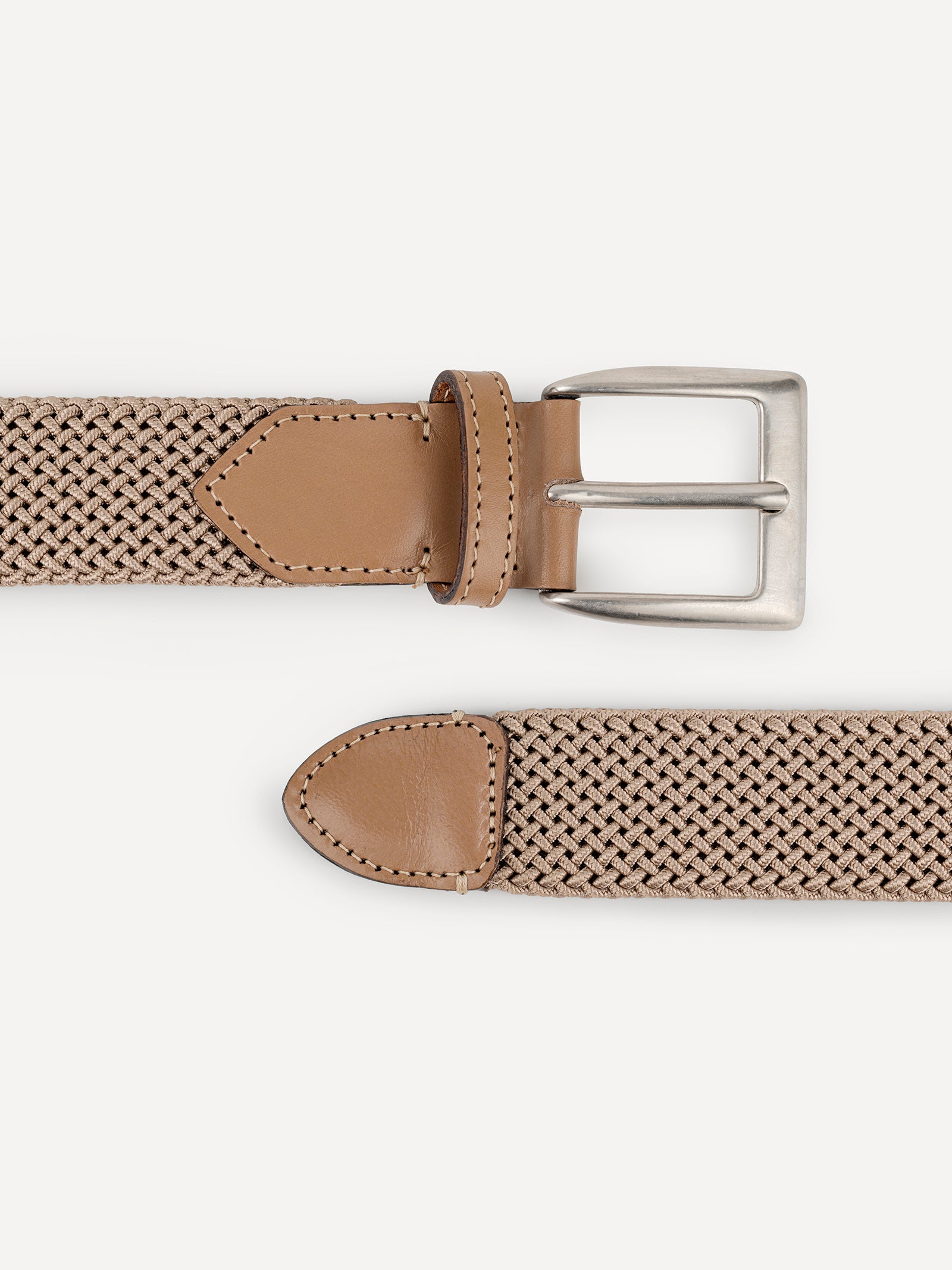 1ML017 Belt 8/35 100 Capri camel nut color open