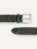 1ML017 Belt 8/35 100 Capri green color open