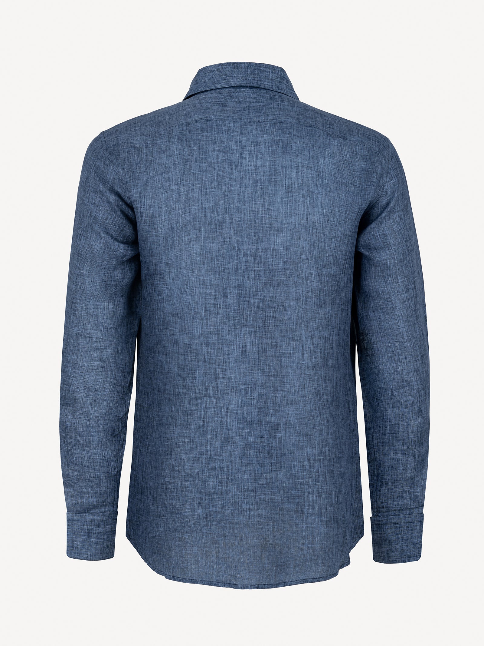 Reversible linen shirt Man