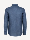 Reversible linen shirt Man