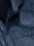 Reversible linen shirt Man