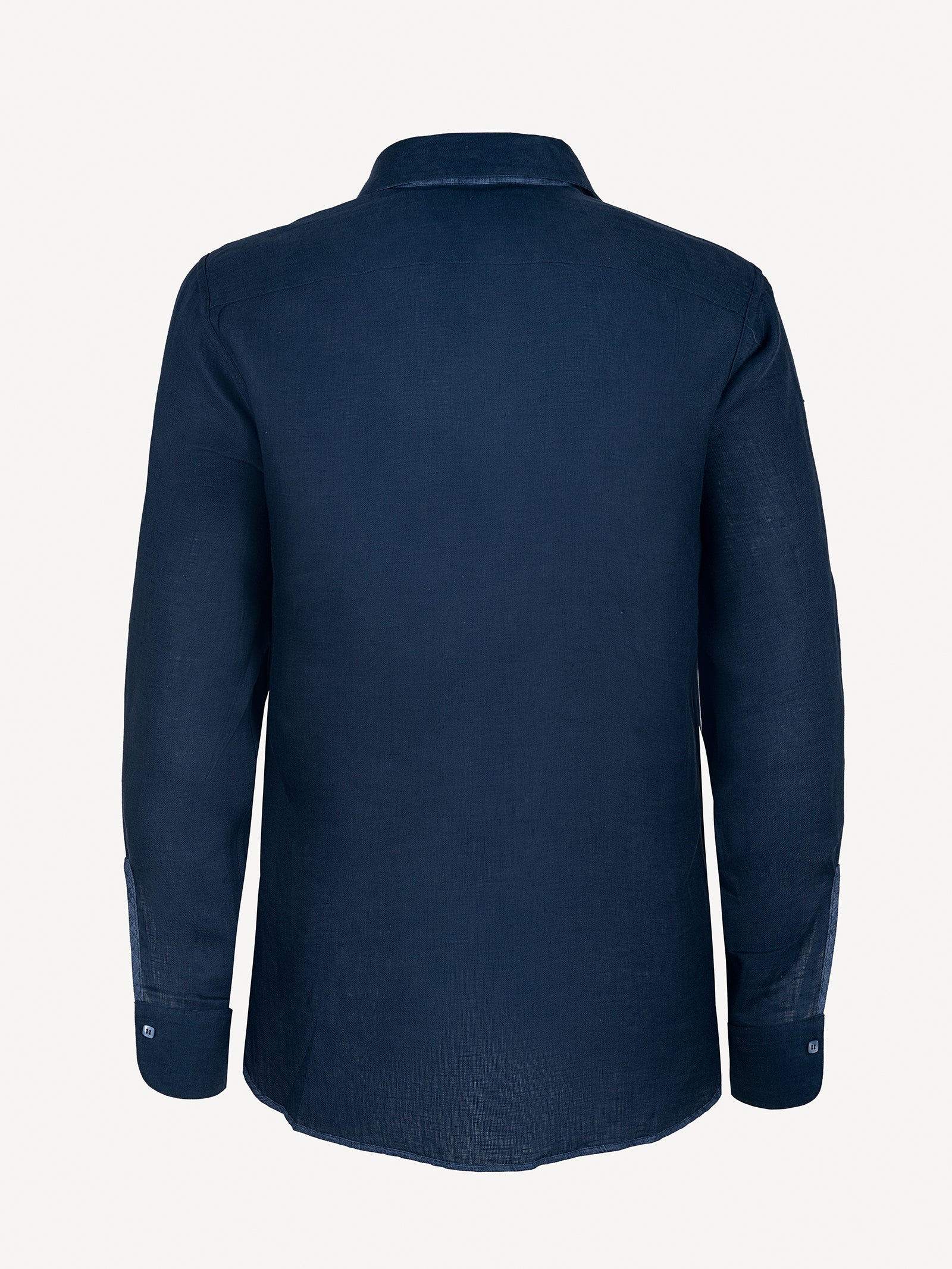 Reversible linen shirt Man