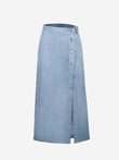 Long Denim Skirt