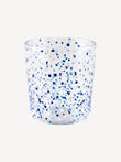 Hand Blown Water Glass Rain
