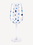 White Wine Glass Harlequin