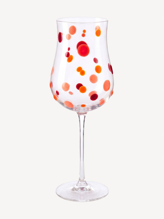 Bicchiere da Vino Rosso "Harlequin"