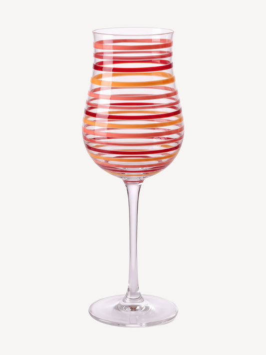 Bicchiere da Vino Rosso "Thousand Lines"