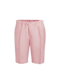 Bermuda Capri for men 100% Capri pink linen pant front
