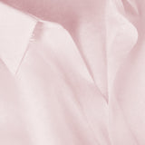 Camicia Portofino for man 100% Capri linen pink t-shirt detail