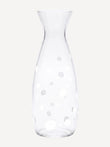 Handblown Glass Water Carafe Harlequin