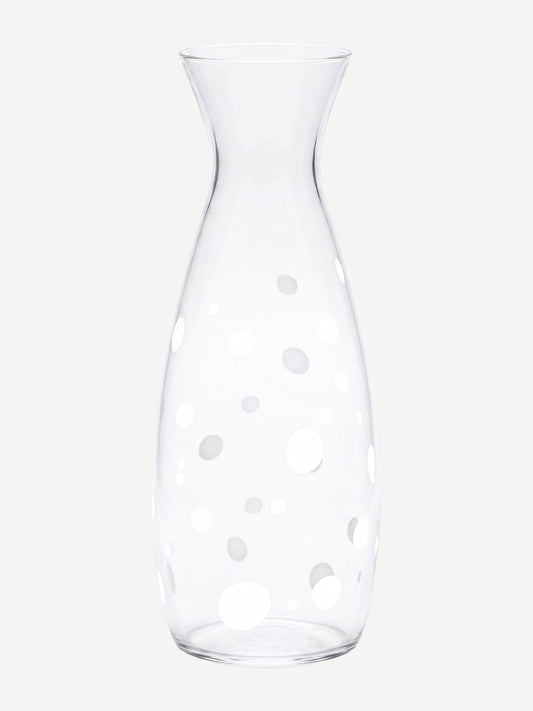 Handblown Glass Water Carafe Harlequin