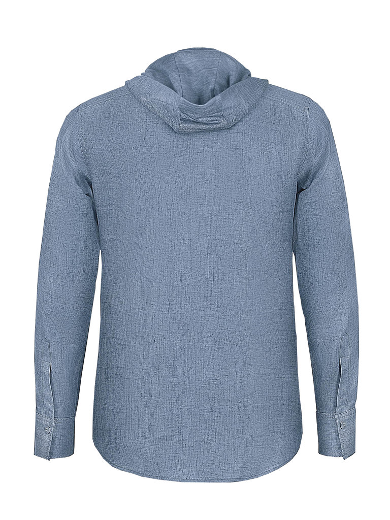Linen Hooded Shirt – 100% Capri