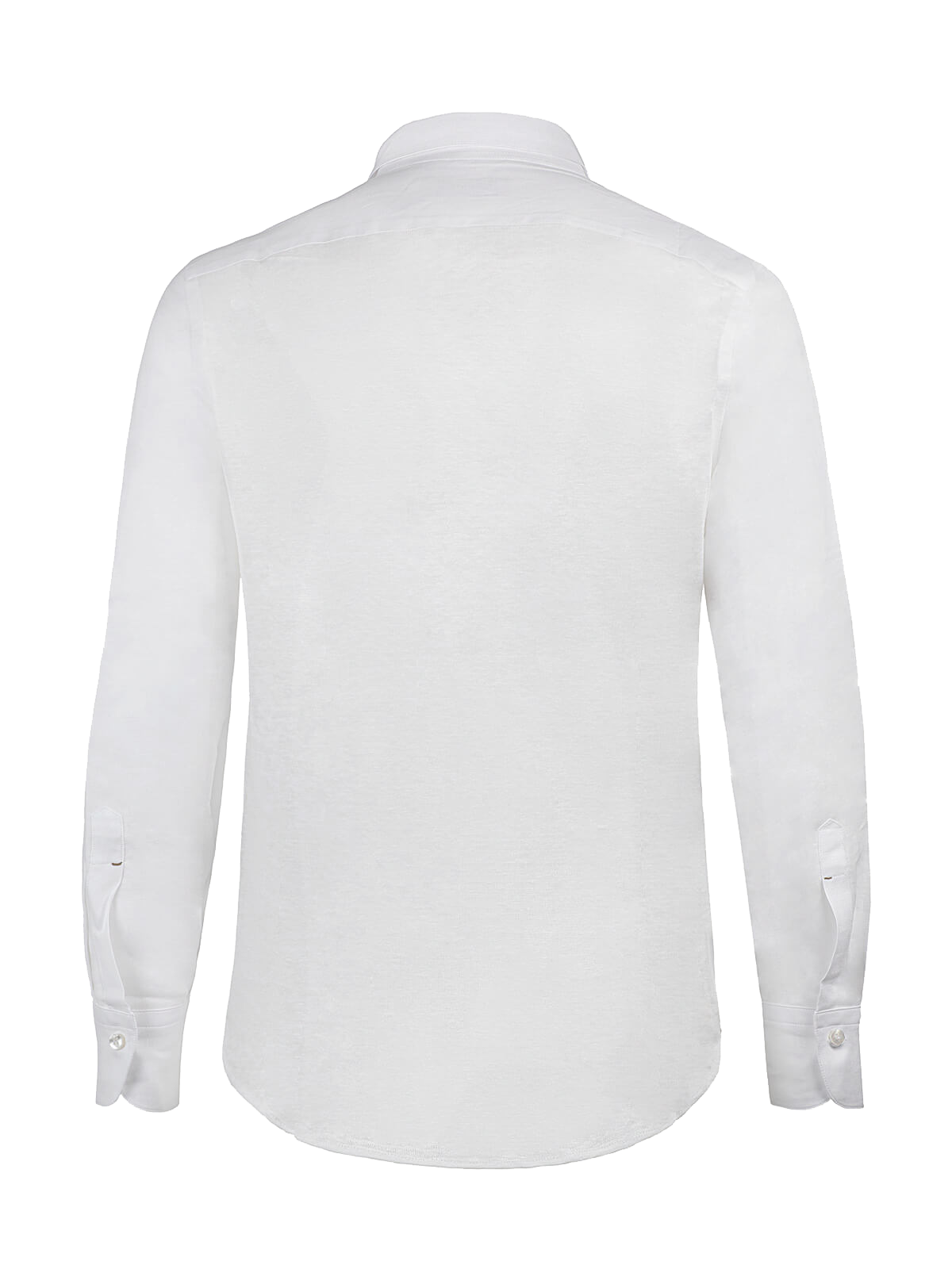 Camicia Mykonos 100% Capri white linen shirt back