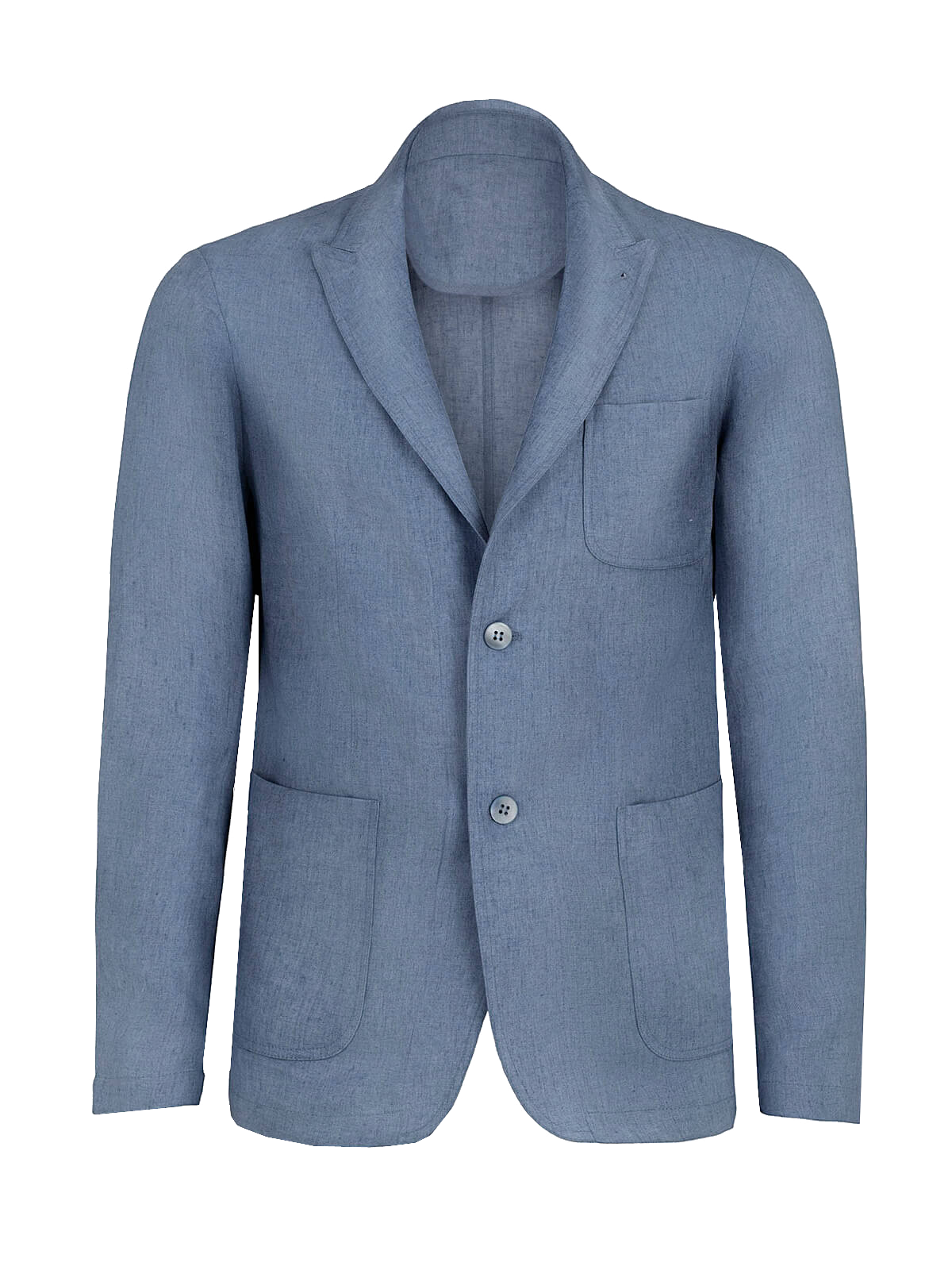 Giacca St. Tropez 100% Capri jeans linen jacket for man front
