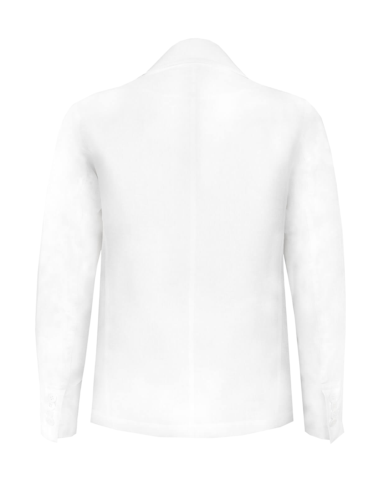 Giacca St. Tropez 100% Capri white linen jacket for man back