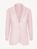Giacca Sud Woman 100% Capri pink linen jacket front